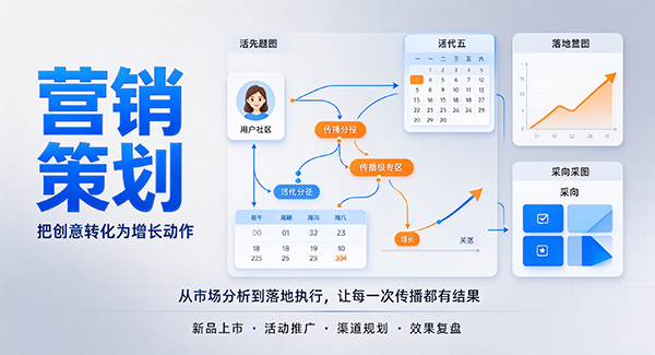 无为市营销策划